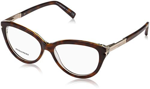 Dsquared D Squared Frame DQ5060 056 -56 -16 -135 D Squared Oval Brillengestelle 56, Multicolour