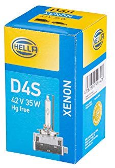 HELLA 8GS 007 949-311 D4S Xenon Brenner - Glühlampe - 4300 Kelvin - 42V - 35W - Sockelausführung: P32d-5