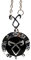 Halskette mit Anhänger im Chroniken-der-Unterwelt-Stil – Angelic Power, Power Rune Shadowunter Clary Fray in Geschenkbox