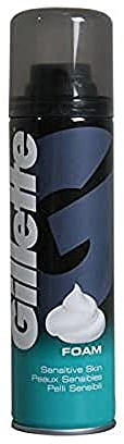 Gillette Classic Sensitive Skin Shaving Foam, 200 ml