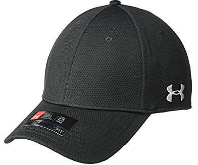 Under Armour Men's Adjustable Curved Visor Cap Black