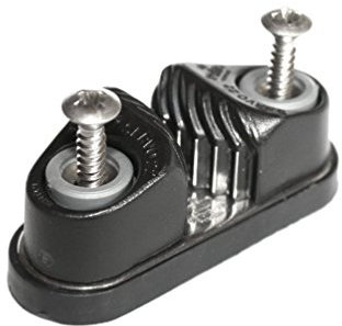 Versandbox24 1 Stück Servo Cleat Schotklemme Edelstahl Curryklemme Seilklemme Klemme Seil Schot Tauwerk 6-12 mm