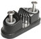 Versandbox24 1 Stück Servo Cleat Schotklemme Edelstahl Curryklemme Seilklemme Klemme Seil Schot Tauwerk 6-12 mm