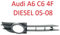 DIESEL Stoßstange Grill Gitter Lüftungsgitter Blende RECHTS