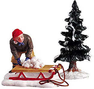 Lemax Weihnachtsdekoration Ready For A Fight, 2 Stück