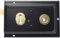 Sterling SRL004 152 x 101 mm Rim Sashlock - Black
