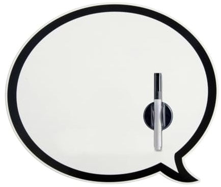 Balvi - Talk Pizarra magnética para Puerta de Nevera.