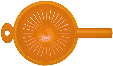 Excelsa Rainbow Naranja Transparente Colador de arroz 19