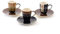Cha Cult Espressotasse Sao Paulo Keramik, 3 fach 0,07 l