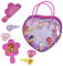alles-meine.de GmbH 7 TLG. Set: Kinderschmuck - Mia and Me Beauty Set - Tasche - incl. Haarbürste - Zopfhalter - Haarspangen - Spiegel - Tasche z.B. als Kulturbeutel - Onchao..