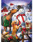 Bits and Pieces - 500 Piece Jigsaw Puzzle for Adults - Christmas Barn Snowman - 500 pc Animal Winter Scene Jigsaw by Artist Larry Jones