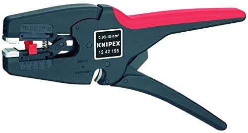 KNIPEX Tools 12 42 195 MultiStrip 10 Insulation Stripper, 8-32 AWG