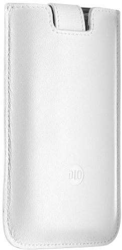 DLA 63068 Leder-Tasche mit Lasche für Apple iPod Touch 2.Gen u. 3.Gen weiß