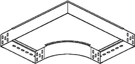 Res 60.100 F Bogen 90 Grad NIEDAX Res 60.100 F