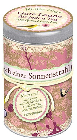 Sprüchedose: Nimm eins! Gute Laune für jeden Tag: 100 Spruchkärtchen
