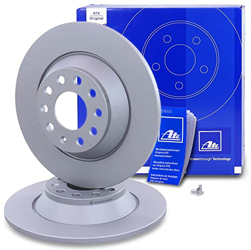 ATE 24011201591 Bremsscheibe - (Paar) | Kompatibel mit: AUDI A6 C6, A6 C6 Avant