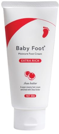 Baby Foot Feuchtigkeitscreme Extra Rich Fußcreme 80 ml