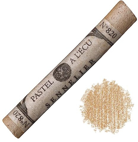 SENNELIER Extra-Soft French Pastel for Professional Artists, Iridescent Raw Umber 820
