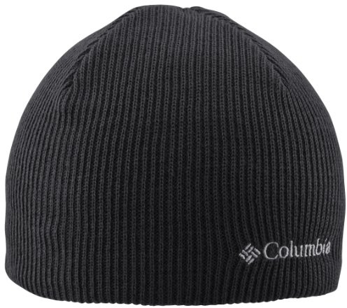 Columbia Whirlibird Watch Cap Beanie, Black/Columbia Grey, One Size