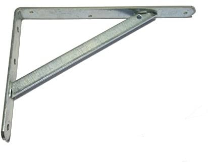 Schwerlastregal aus verzinktem Metall, 30 x 20 mm, 1 Stück