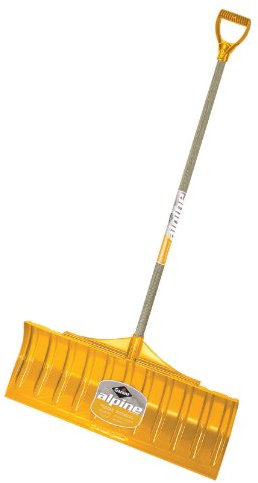 Garant APP30KD Alpine Schneeschieber aus Polyblatt, 76,2 cm, Gelb