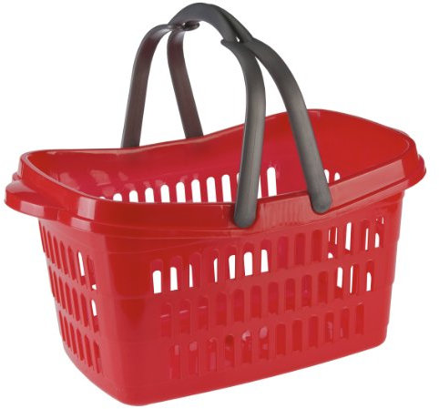 Axentia 236082 Einkaufskorb KS 48 x 29 x 24 cm 2 Griffe