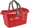 Axentia 236082 Einkaufskorb KS 48 x 29 x 24 cm 2 Griffe