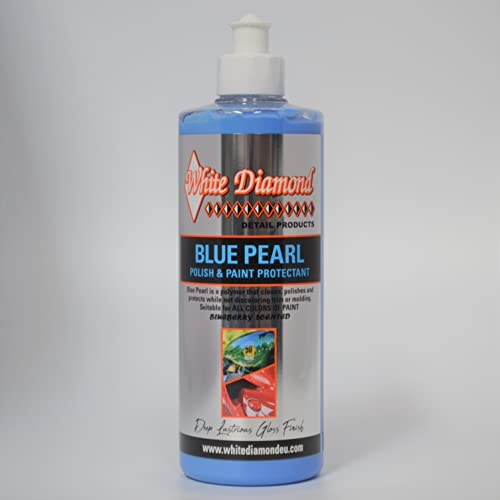 White Diamond Detail Produkte Blau Pearl Polish und Lackschutz