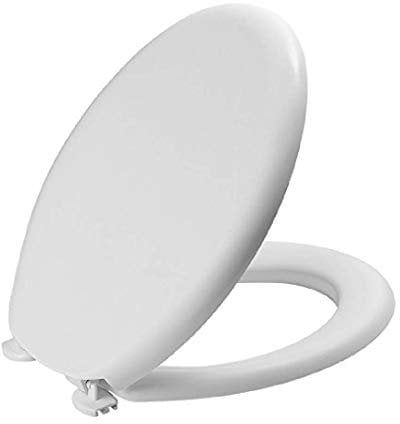Saniplast Tango Sedile WC, Resina termoindurente, Bianco, 45x35.1x5.2 cm