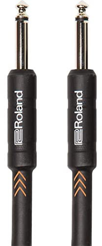 Roland Black Series Instrument Cable, Black, length: 15 ft./4.5 m