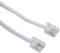 Dexlan Cordon téléphonique RJ11 vers RJ45 7 m Blanc