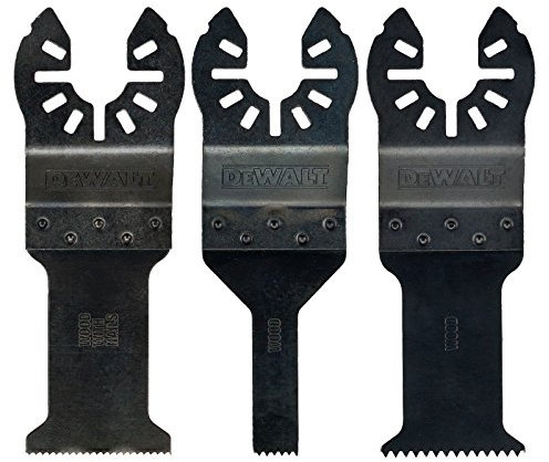 DeWalt DT20713-QZ 3-Piece Set Multi tool accessory set.
