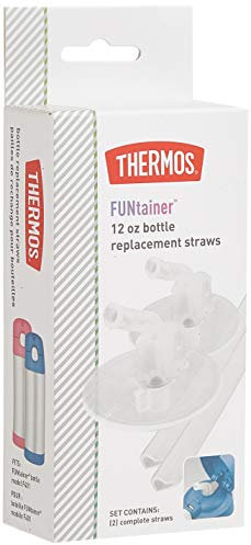 Thermos Pailles de rechange pour bouteille Funtainer de 355 ml, transparentes