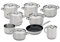 Silampos Económico inducción - Conjunto 9 Piezas