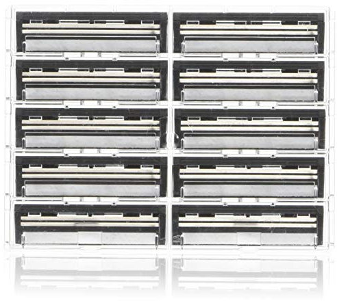 100 Personna Twin 2 ( TWIN II ) Razor blades - Compatible with GIllette's Trac 2 Razor system by Personna