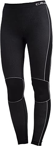 CMP - Nahtlose Lange Damenhose, Schwarz, 40/42