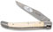 Laguiole en Aubrac Taschenmesser L0211OSIF 11 cm Griffschalen Knochen Klinge und Backen matt