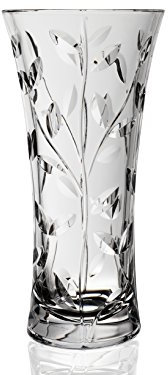 RCR Laurus Vase Rund, Glas, Transparent, 25 cm