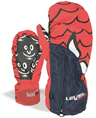 Level Kinder Fausthandschuhe Lucky Mitt Handschuhe, Blue, IV