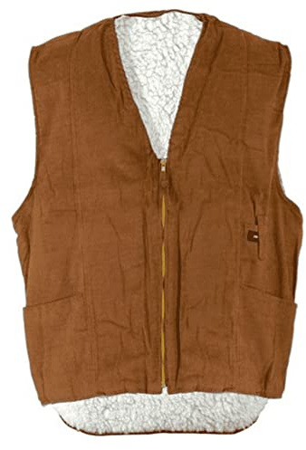 Craftland Bekleidung Cordweste braun