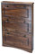 clever-moebel Schuhschrank kolonial Massiv Kiefer mit 3 Klappen, Schrank NEU