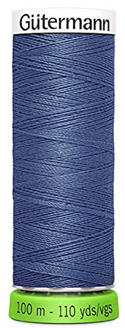 Gütermann G723860-112 100m Polyester Sewing Thread 112 Blue