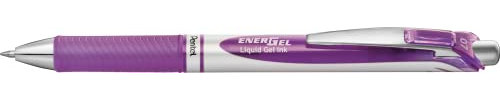 Pentel EnerGel XM BL77 Gelschreiber mit Druckmechanik, violett (1 Stück)