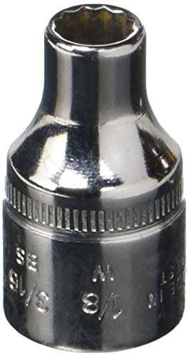 Elora 770200062000 770-LW Bi-Hexagonal Whitworth Stecknuss, mehrfarbig, 1/8 Zoll WW 1/2 Zoll