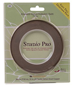 Studio Pro 7/32-Inch Silver Lined Copper Foil Tape