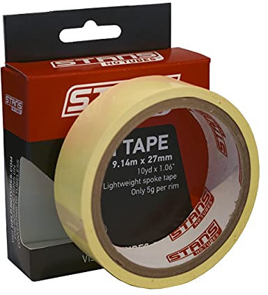 Notubes Unisex – Erwachsene Felgenband Stan's, Gelb, 27 mm9 m