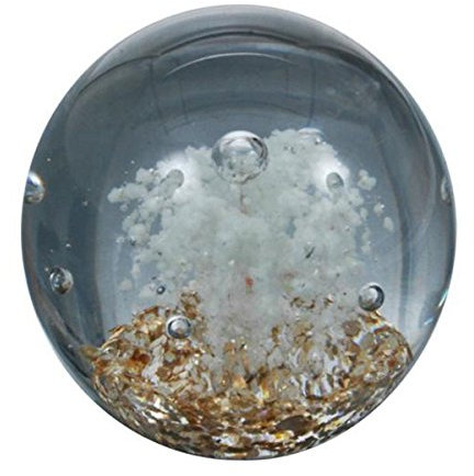 Traumkugel 7 cm, Glaskugel, Briefbeschwerer, Wunschkugeln, Glasdekoration