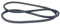 Courroie de rechange pour tondeuse à gazon à vitesse variable MTD 754-0281