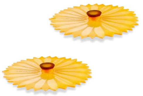 Charles Viancin Sunflower Drink Cover Set/2