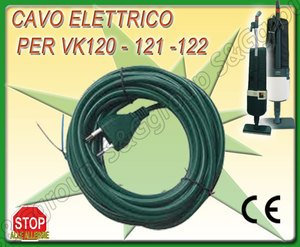 S&G Cavo Filo Elettrico per Folletto VORWERK VK 116 117